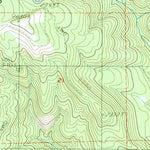 United States Geological Survey Bernier Creek, WA (1985, 24000-Scale) digital map