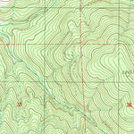 United States Geological Survey Bernier Creek, WA (1985, 24000-Scale) digital map