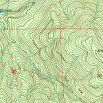 United States Geological Survey Bernier Creek, WA (2000, 24000-Scale) digital map