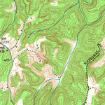 United States Geological Survey Bernstadt, KY (1952, 24000-Scale) digital map