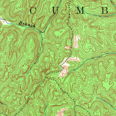 United States Geological Survey Bernstadt, KY (1952, 24000-Scale) digital map