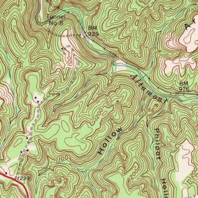 United States Geological Survey Bernstadt, KY (1969, 24000-Scale) digital map