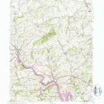 United States Geological Survey Bernville, PA (1955, 24000-Scale) digital map