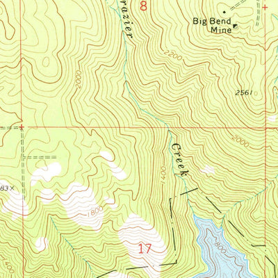 United States Geological Survey Berry Creek, CA (1970, 24000-Scale) digital map