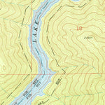 United States Geological Survey Berry Creek, CA (1970, 24000-Scale) digital map
