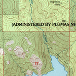 United States Geological Survey Berry Creek, CA (1994, 24000-Scale) digital map