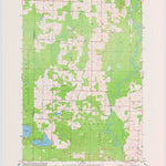 United States Geological Survey Berry Lake, WI (1974, 24000-Scale) digital map