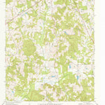 United States Geological Survey Berryhill Creek, TX (1973, 24000-Scale) digital map