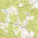 United States Geological Survey Berryhill Creek, TX (1973, 24000-Scale) digital map
