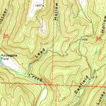 United States Geological Survey Berryville, AR (1972, 24000-Scale) digital map