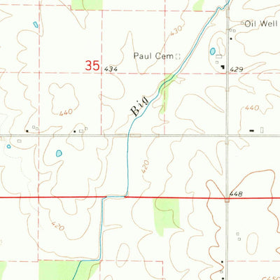 United States Geological Survey Berryville, IL (1968, 24000-Scale) digital map