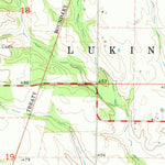 United States Geological Survey Berryville, IL (1968, 24000-Scale) digital map