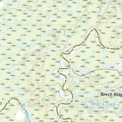 United States Geological Survey Berryville, MS (2020, 24000-Scale) digital map