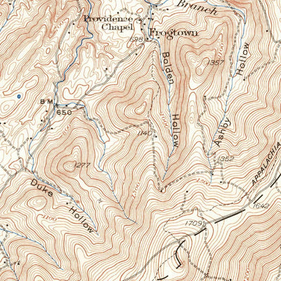 United States Geological Survey Berryville, VA-WV (1944, 62500-Scale) digital map