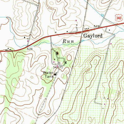 United States Geological Survey Berryville, VA-WV (1968, 24000-Scale) digital map