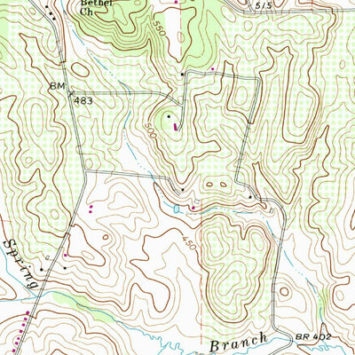 United States Geological Survey Berryville, VA-WV (1968, 24000-Scale) digital map