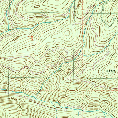 United States Geological Survey Bertha Hill, ID (1981, 24000-Scale) digital map