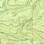 United States Geological Survey Bertha Hill, ID (1994, 24000-Scale) digital map