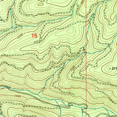 United States Geological Survey Bertha Hill, ID (1994, 24000-Scale) digital map