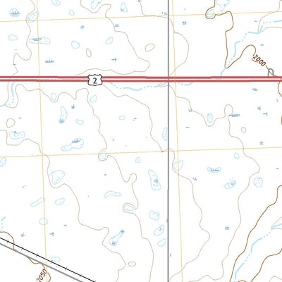 United States Geological Survey Berthold, ND (2020, 24000-Scale) digital map