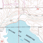 United States Geological Survey Berthoud, CO (1960, 24000-Scale) digital map
