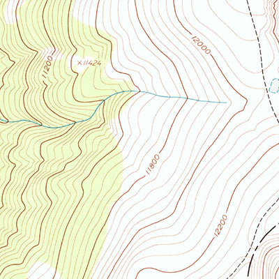 United States Geological Survey Berthoud Pass, CO (1957, 24000-Scale) digital map