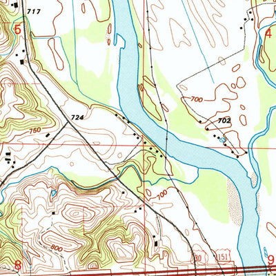 Bertram, Ia (1993, 24000-scale) Map By United States Geological Survey 