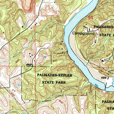 United States Geological Survey Bertram, IA (1993, 24000-Scale) digital map