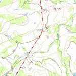 United States Geological Survey Bertram, TX (1967, 24000-Scale) digital map