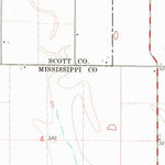 United States Geological Survey Bertrand, MO (1969, 24000-Scale) digital map