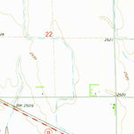United States Geological Survey Bertrand, NE (1971, 24000-Scale) digital map