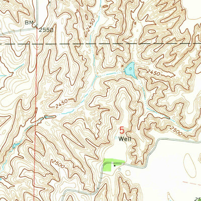 United States Geological Survey Bertrand, NE (1971, 24000-Scale) digital map