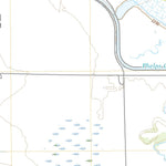 United States Geological Survey Bertrand NW, NE (2021, 24000-Scale) digital map