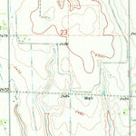 United States Geological Survey Bertrand SE, NE (1970, 24000-Scale) digital map