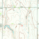 United States Geological Survey Bertrand SE, NE (1970, 24000-Scale) digital map