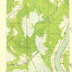 United States Geological Survey Bertrandville, LA (1932, 31680-Scale) digital map
