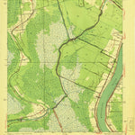 United States Geological Survey Bertrandville, LA (1940, 31680-Scale) digital map