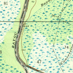 United States Geological Survey Bertrandville, LA (1947, 31680-Scale) digital map