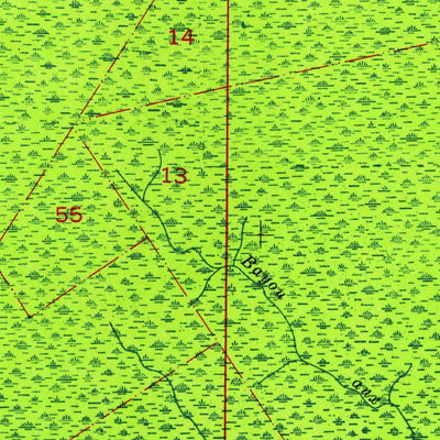 United States Geological Survey Bertrandville, LA (1951, 24000-Scale) digital map