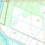 United States Geological Survey Bertrandville, LA (1966, 24000-Scale) digital map