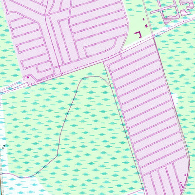 United States Geological Survey Bertrandville, LA (1966, 24000-Scale) digital map