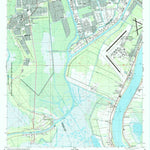 United States Geological Survey Bertrandville, LA (1995, 24000-Scale) digital map