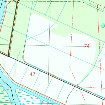 United States Geological Survey Bertrandville, LA (1995, 24000-Scale) digital map
