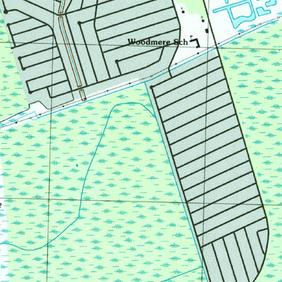 United States Geological Survey Bertrandville, LA (1995, 24000-Scale) digital map