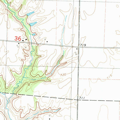 United States Geological Survey Berwick, IL (1982, 24000-Scale) digital map