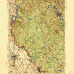 United States Geological Survey Berwick, ME-NH (1944, 62500-Scale) digital map