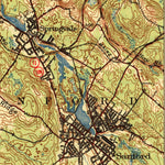 United States Geological Survey Berwick, ME-NH (1944, 62500-Scale) digital map