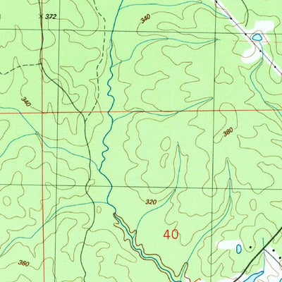United States Geological Survey Berwick, MS (1988, 24000-Scale) digital map