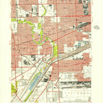 United States Geological Survey Berwyn, IL (1953, 24000-Scale) digital map