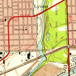 United States Geological Survey Berwyn, IL (1953, 24000-Scale) digital map